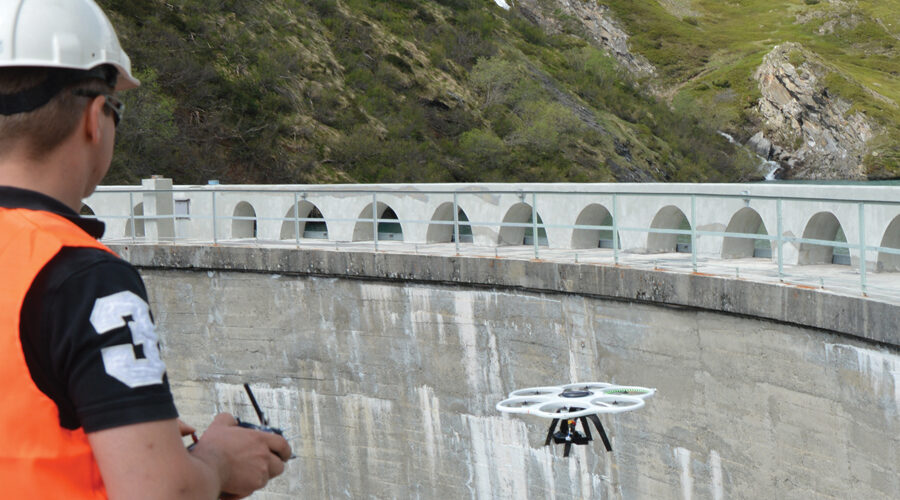 Drones being used in Dam safety